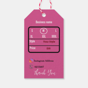 T-skjorta Presentetikett