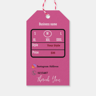 T-skjorta Presentetikett