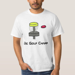 T-skjortan för diskettgolfmästare tee shirt