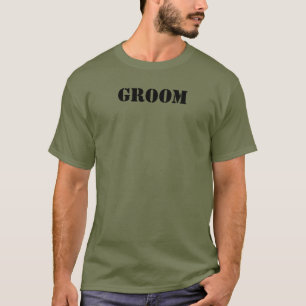 T-skjortor av groom tee shirt