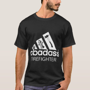 t-skjortor för en badasbrandman t shirt