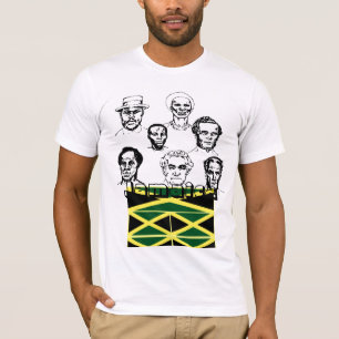 t-skjortor för jamaica indepencedag t-shirt