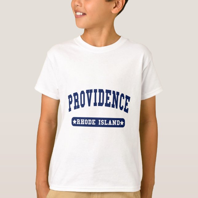 T-skjortor från Rhode island College Stil Tee (Framsida)