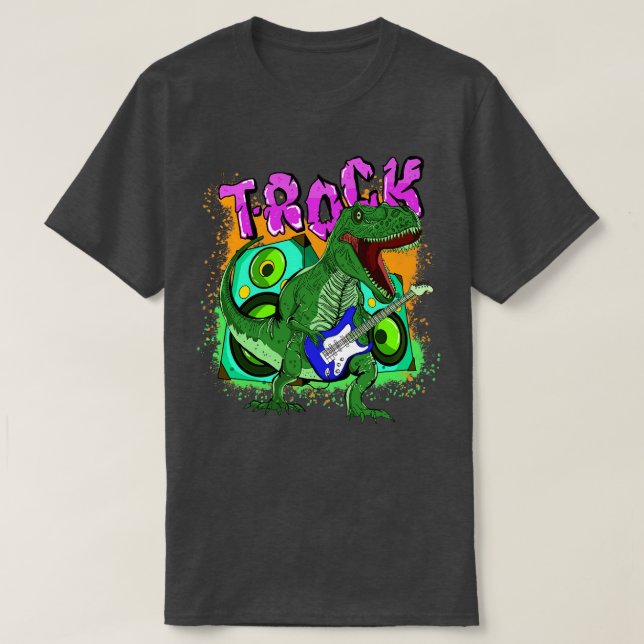 T Sten Spelar Guitar Shirt (Design framsida)
