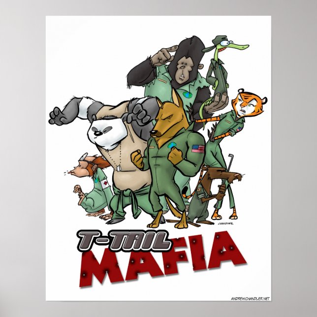 T-Svan mafia Poster (Framsidan)