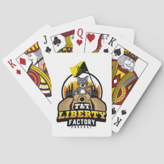 T&T Liberty Factory-uppspelningskort Casinokort