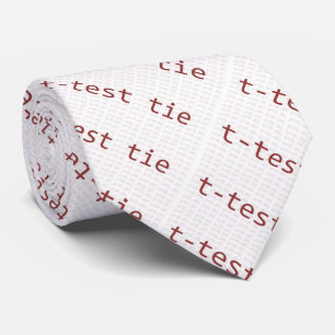 T-testa tien för statisticians slips