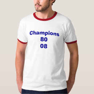T-tröja 08 för mästare 80 t-shirt
