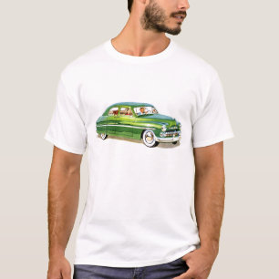 T-tröja 1950 för Mercuryklassikerbil T-shirt