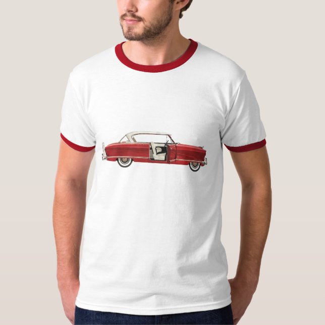 T-tröja 1954 för Nash klassikerbil Tee Shirt (Framsida)