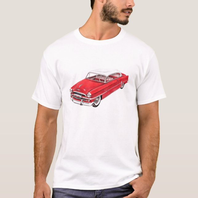 T-tröja 1954 för Plymouth klassikerbil T-shirt (Framsida)