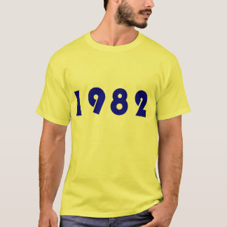 T-tröja 1982 tee shirt
