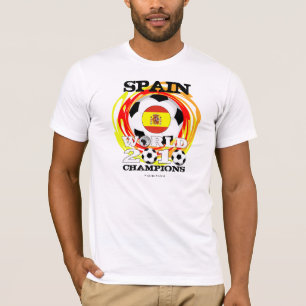 T-tröja 1 för mästare för Spanien vm 2010 T-shirt