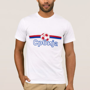 T-tröja 2010 för AA för värld för Serbia Tee Shirt