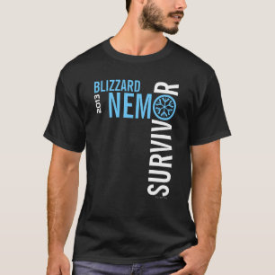 T-tröja 2013 för snöstormNemo överlevande 4 T Shirt
