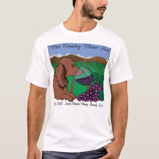 T-tröja 2016 för Fest för Wiener för vinland på T-shirt