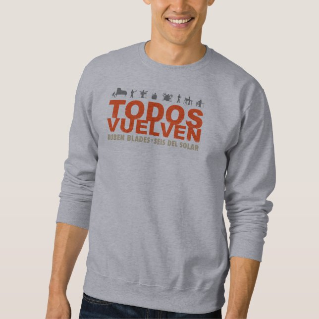 T-TRÖJA 8 FÖR TODOS VUELVEN SWEATSHIRT (Framsida)