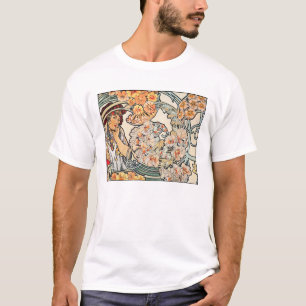 T-tröja: Art nouveau -- Språk av blommor T Shirt
