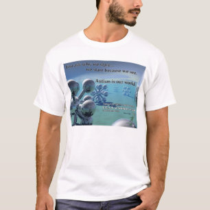 T-tröja - Autism är vår värld T-shirt
