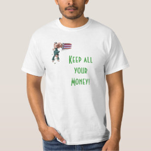 T-TRÖJA/BEHÅLLA ALLA DINA PENGAR! - INDEPEND DIS T SHIRT