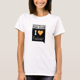 T-tröja & bekläda (järnvägar) tee