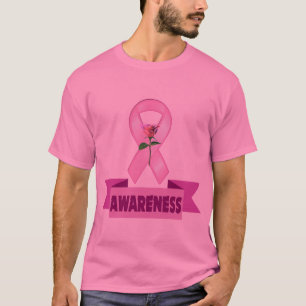 T-tröja - bröstcancermedvetenhet tröja