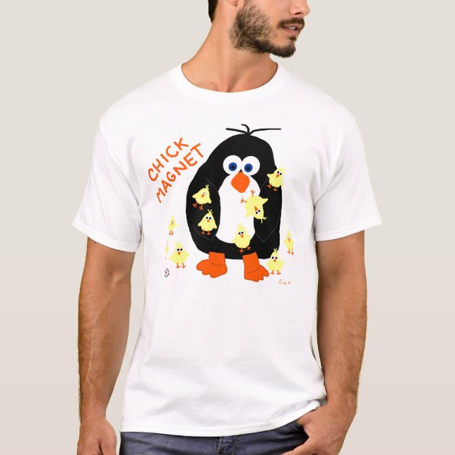 T-tröja - chickmagnet tröja (Framsida)
