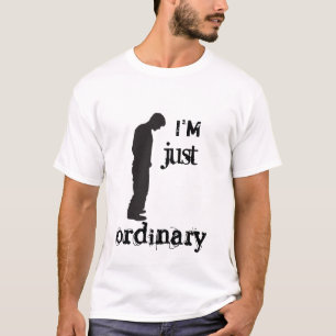 T-tröja - det vanliga för I-förmiddag precis Tee Shirt
