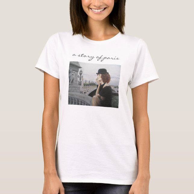T-tröja - en berättelse av Paris T-shirt (Framsida)