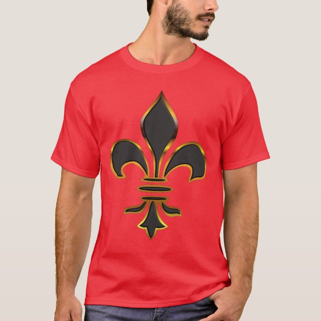 T-tröja Fleur-de-lis Tee Shirt (Framsida)