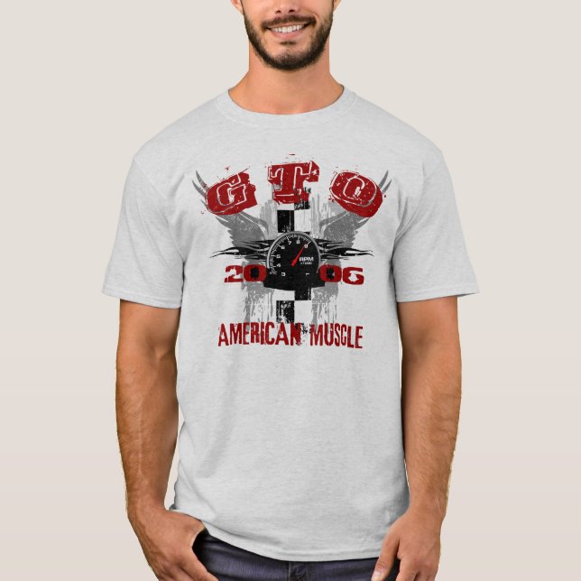 T-tröja för 06 GTO T-shirt (Framsida)