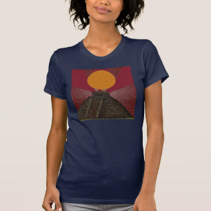 T-tröja för 2012 skjortor som beklär "Mayan T-shirt
