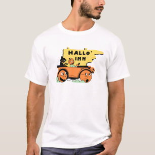 T-tröja för 30-talHalloween bil T Shirt