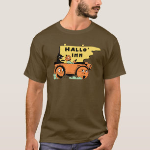 T-tröja för 30-talHalloween bil T-shirt