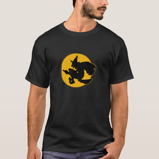 T-tröja för 30-talHalloween häxa Tee (Framsida)