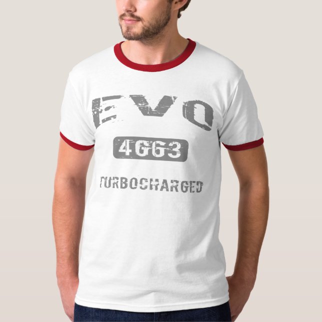 T-tröja för 4G63 EVO Tee Shirt (Framsida)