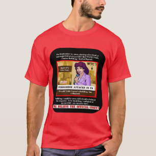 T-tröja för 9/11 komplott t shirt