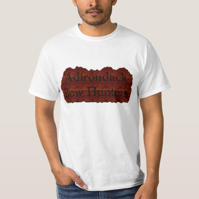 T-tröja för Adirondack pilbågejägare T-shirt (Framsida)