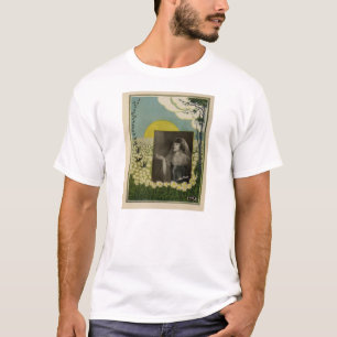 T-tröja för Alice Brady 1919 färgporträtt T Shirt