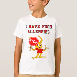 T-tröja för allergier för Aller kaninStopBunny mat T-shirt