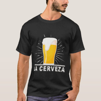T-tröja för älskare för LaCerveza öl T Shirt