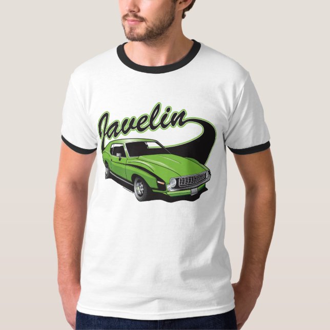 T-tröja för AMC-Javelin (limefrukt) T-shirt (Framsida)
