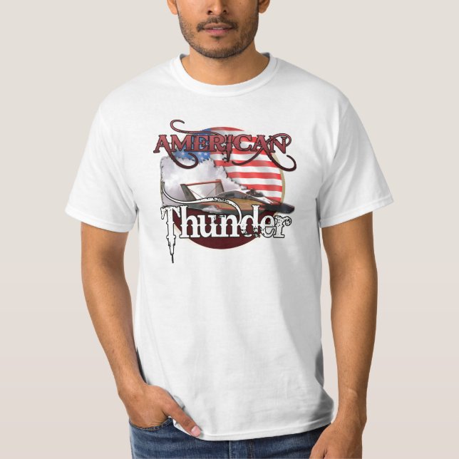 T-tröja för amerikanåskaHydroplane Tee (Framsida)