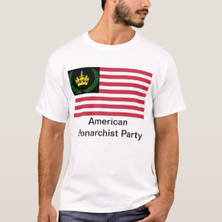 T-tröja för amerikanMonarchistparty T Shirt