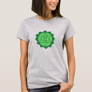 T-tröja för Anahata Chakra damsammanbrott T-shirt