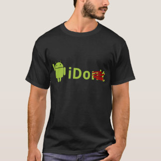 T-tröja för AndroidiDosvart T-shirt