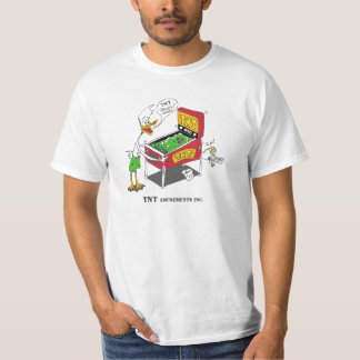 T-tröja för anka för Pinball för T Shirt