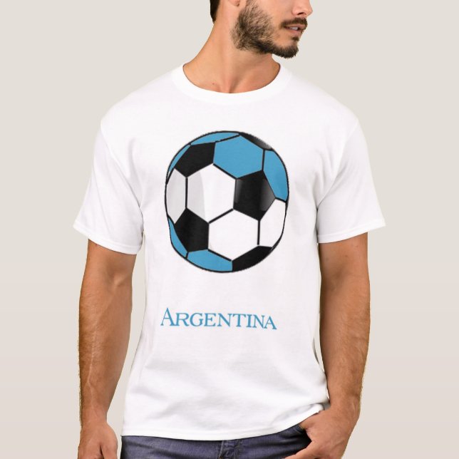 T-tröja för Argentina vmfotboll Tröja (Framsida)