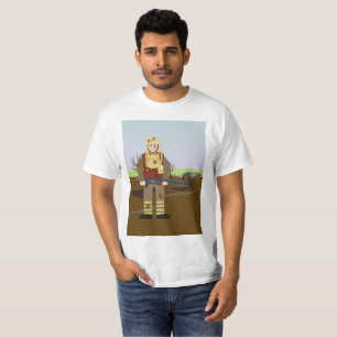 T-tröja för artillerist för 2# brittisk Lewis T Shirt