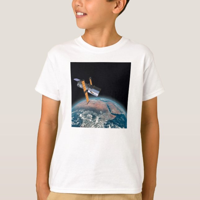 T-tröja för astronomi för Hubble utrymmeteleskop Tee Shirt (Framsida)